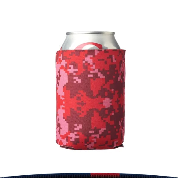 Camouflage Foam Can Coolers