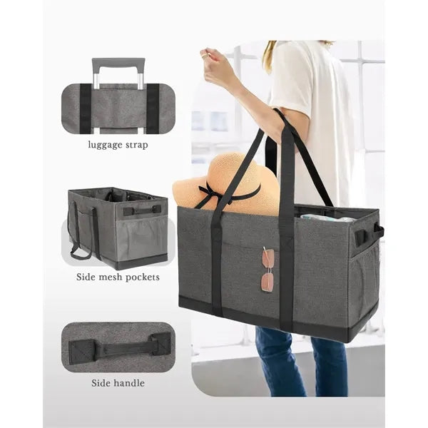 Large Stand Up Utility Tote Bag