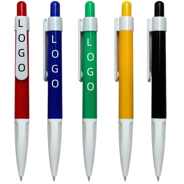 Ballpoint Pen Retractable Office Work Click Rollerball