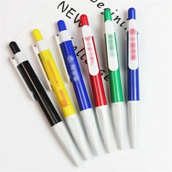 Ballpoint Pen Retractable Office Work Click Rollerball