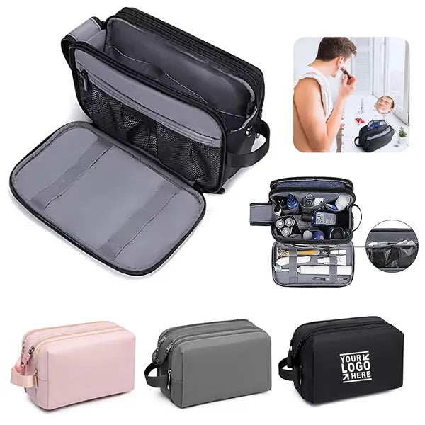 Large Capacity Toiletry Bag Travel Cosmetic Organizer