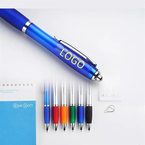 Ballpoint Pen Smooth Writing Retractable Click Rollerball