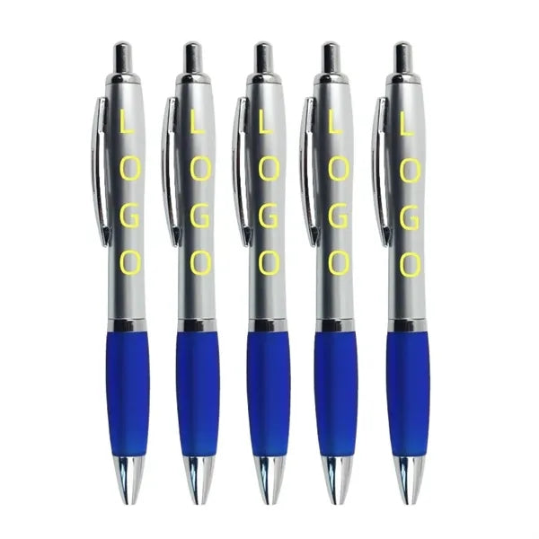 Ballpoint Pen Smooth Writing Retractable Click Rollerball