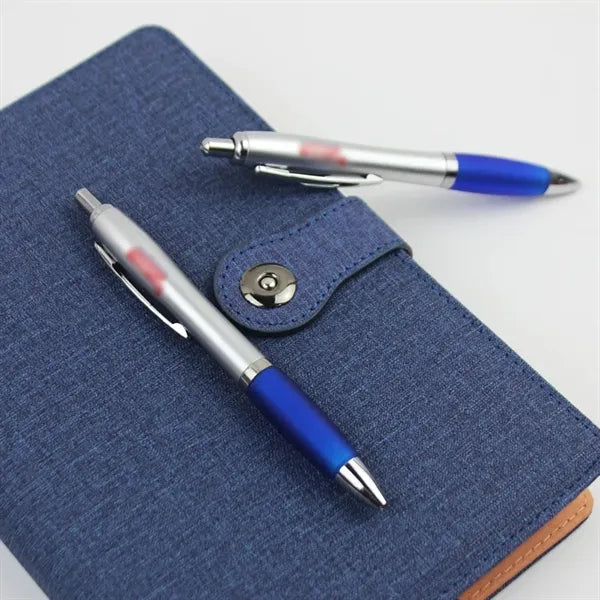 Ballpoint Pen Smooth Writing Retractable Click Rollerball