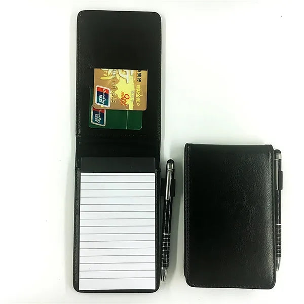 Mini Pocket Notepad Holder Set