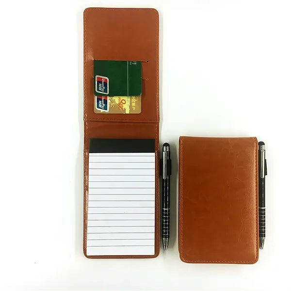 Mini Pocket Notepad Holder Set