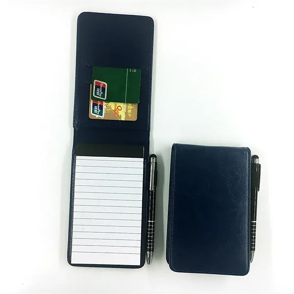 Mini Pocket Notepad Holder Set