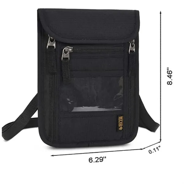 Travel Passport Wallet RFID Blocking Holder