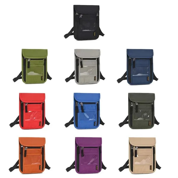 Travel Passport Wallet RFID Blocking Holder