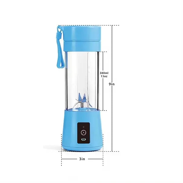 Portable 6 Blade Electric Juicer Cup Mini USB Blender