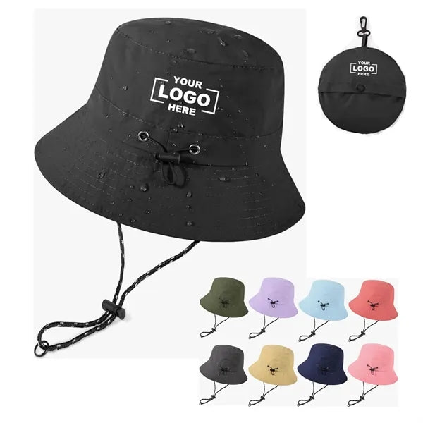 Unisex Waterproof Wide Brim Boonie Bucket Sun Hat