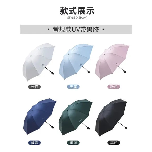 8 Ribs Folding Umbrella with Auto Open
