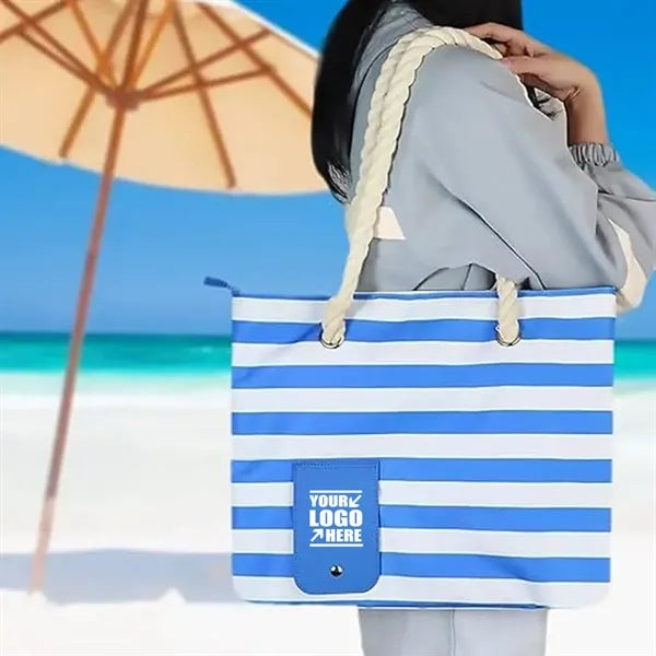 Beach Wine Tote Bag