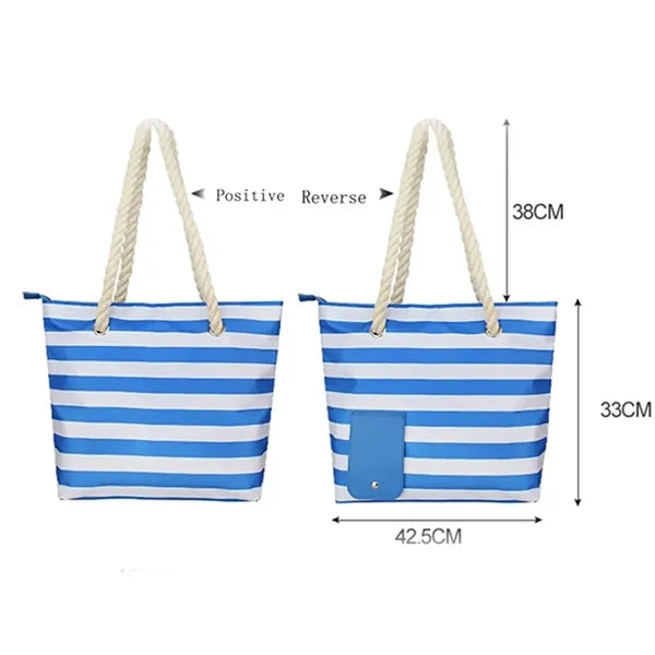 Beach Wine Tote Bag