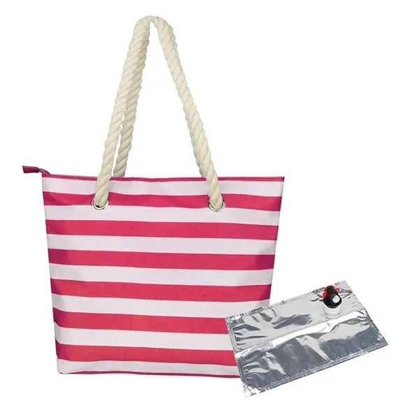 Beach Wine Tote Bag