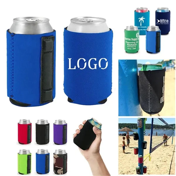 Collapsible Magnetic Neoprene Can Cooler