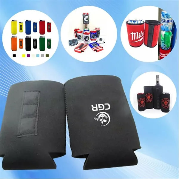 Collapsible Magnetic Neoprene Can Cooler