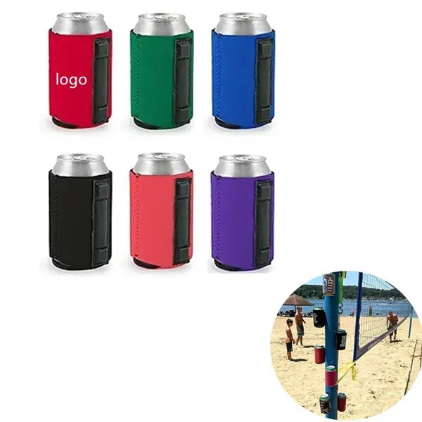 Collapsible Magnetic Neoprene Can Cooler