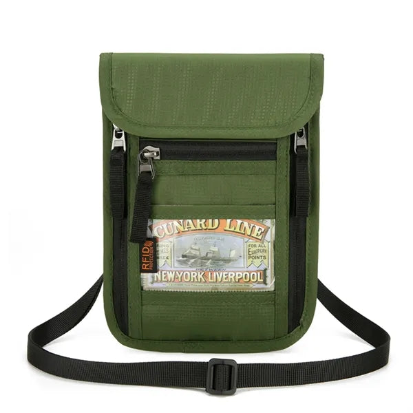 Secure Travel RFID-Blocking Neck Pouch