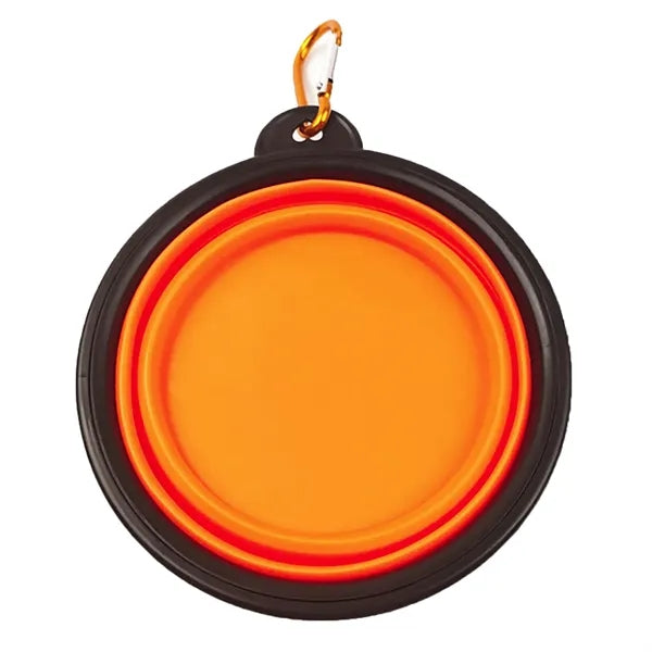 Large Collapsible Silicone Dog Bowl