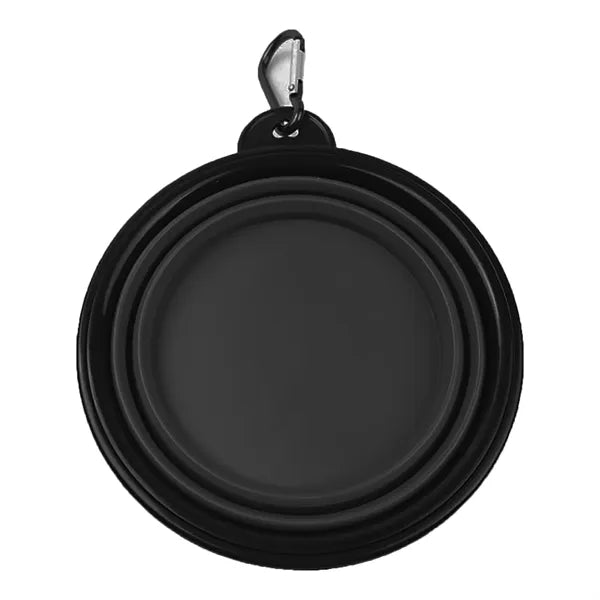 Small Collapsible Silicone Dog Bowl