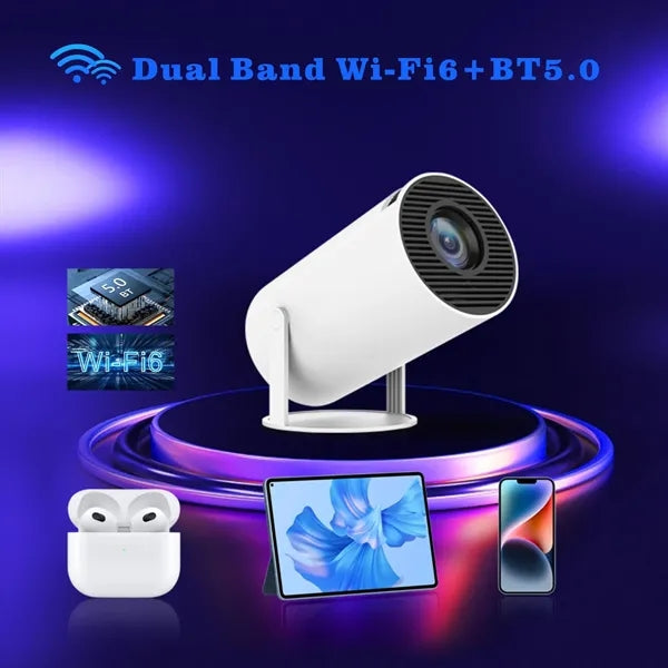 Projector 1280*720P Cinema Outdoor Portable