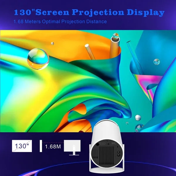 Projector 1280*720P Cinema Outdoor Portable