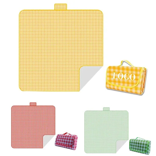 80"x80" Waterproof Foldable Beach Park Blanket Picnic Mat