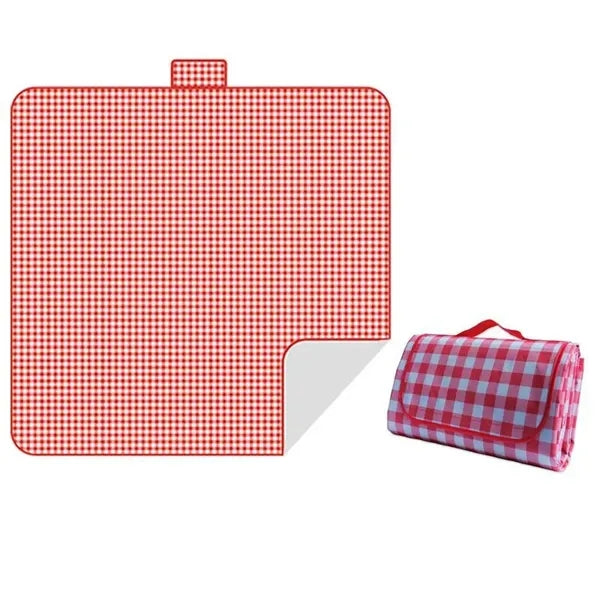 80"x80" Waterproof Foldable Beach Park Blanket Picnic Mat