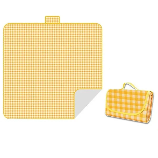 80"x80" Waterproof Foldable Beach Park Blanket Picnic Mat