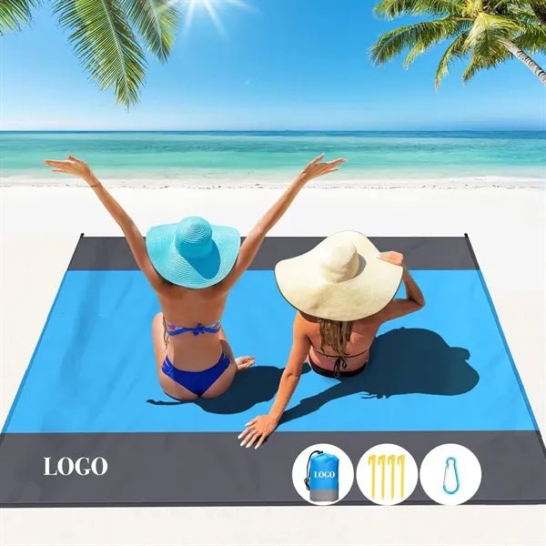 83"x79" Waterproof Sandproof Large Beach Blanket Outdoor Mat