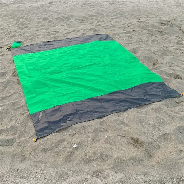 83"x79" Waterproof Sandproof Large Beach Blanket Outdoor Mat