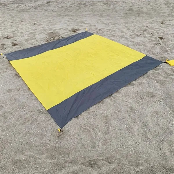 83"x79" Waterproof Sandproof Large Beach Blanket Outdoor Mat