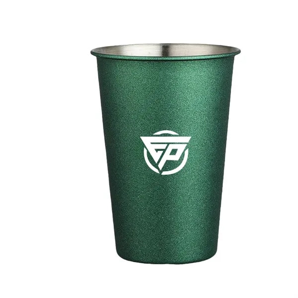 13oz/17oz 304 Stainless Steel Stackable Durable Beer Cup