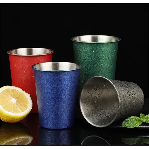 13oz/17oz 304 Stainless Steel Stackable Durable Beer Cup