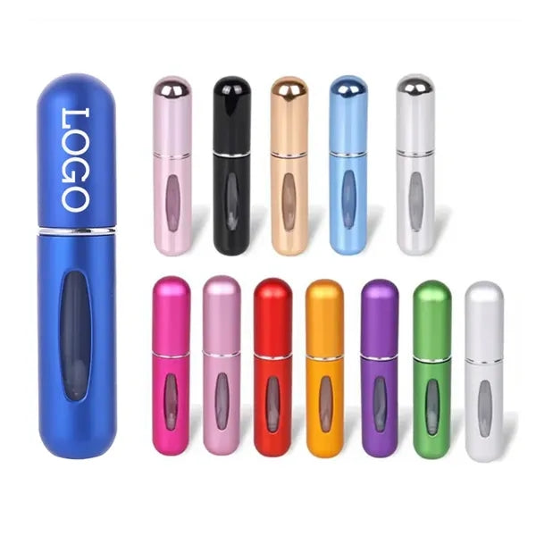 Mini Portable Aluminum Metal Perfume Sprayer Spray Bottle