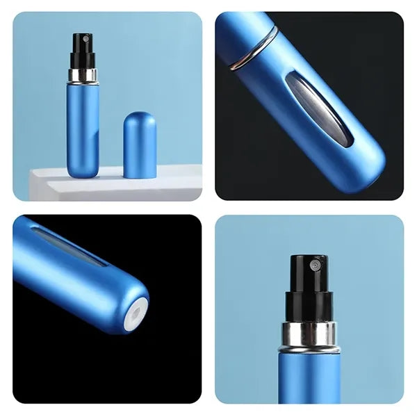 Mini Portable Aluminum Metal Perfume Sprayer Spray Bottle
