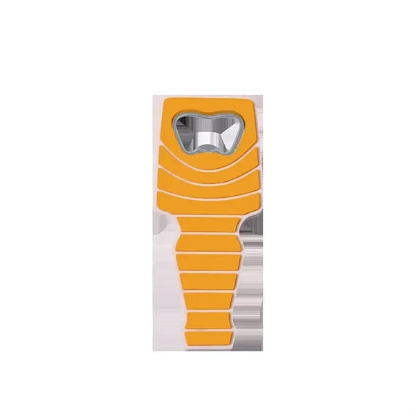 Fridge Magnet - Stainless Steel Can Beer Bottle Opener