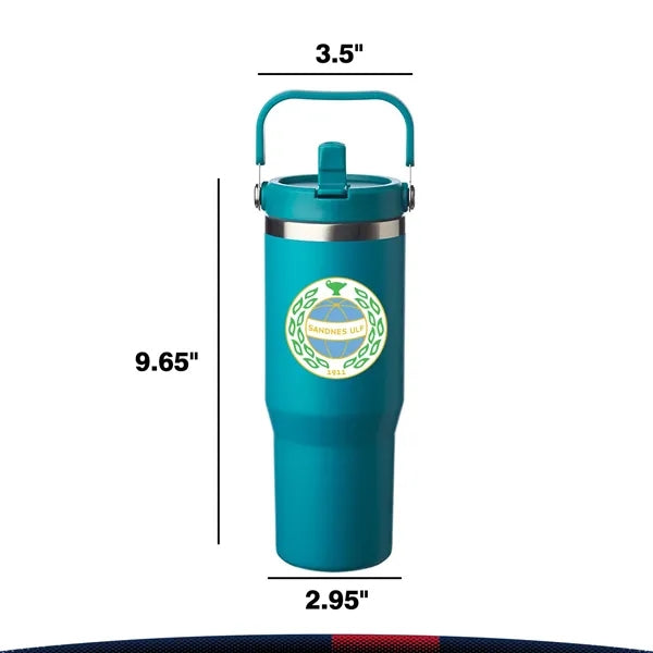 30 oz. Portable Stainless Steel Travel Mug