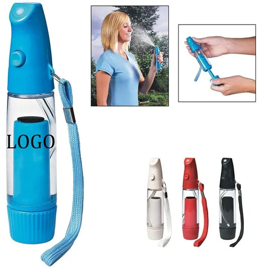 6" Abs Summer Mister Spray Bottle Usb Cooling Device