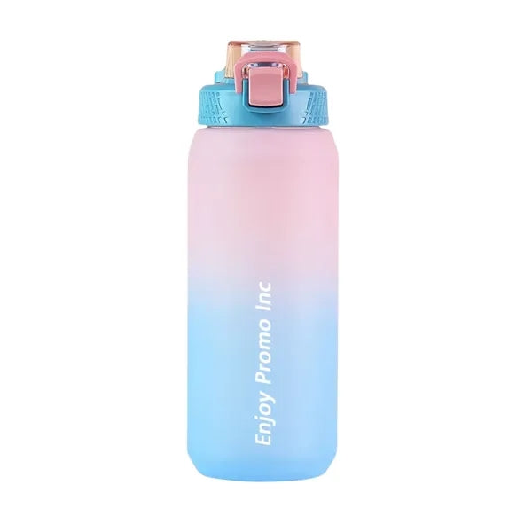 1.5L Large Capacity Sports Bottle with Straw