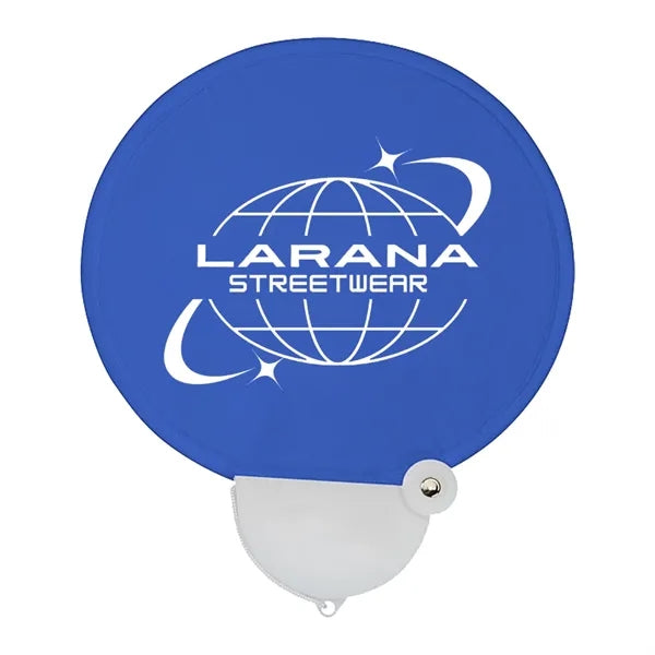 Foldable Chill Fan w/ Twist Handle & Lanyard