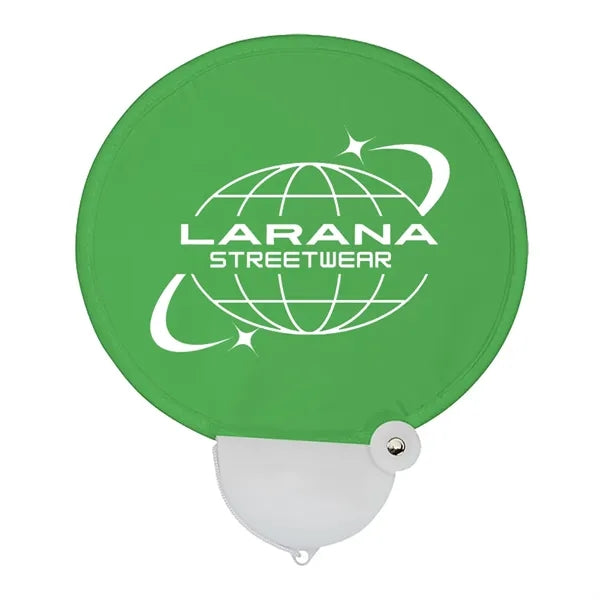 Foldable Chill Fan w/ Twist Handle & Lanyard