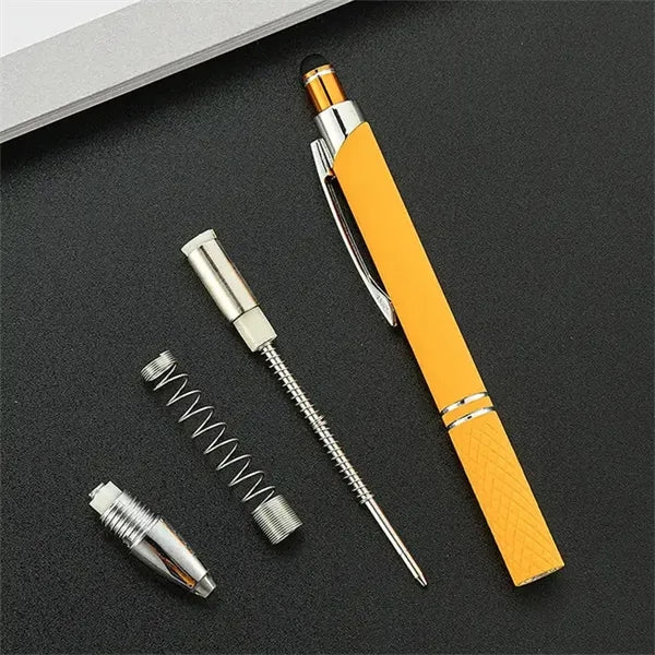 Multifunctional Plastic Click Action Ballpoint Pen