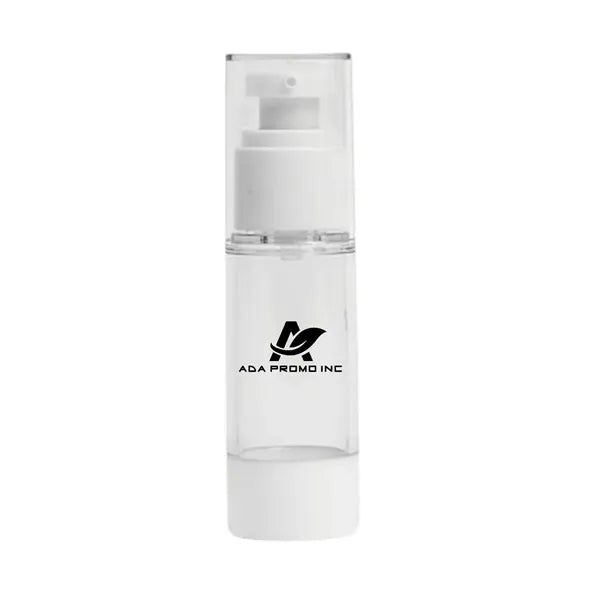 1.01 oz Clear Travel Pump: Leakproof Skincare Essential