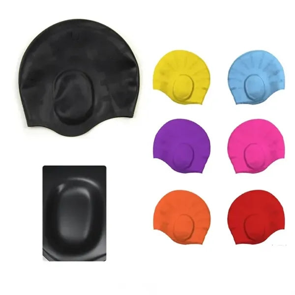 Ear swim caps