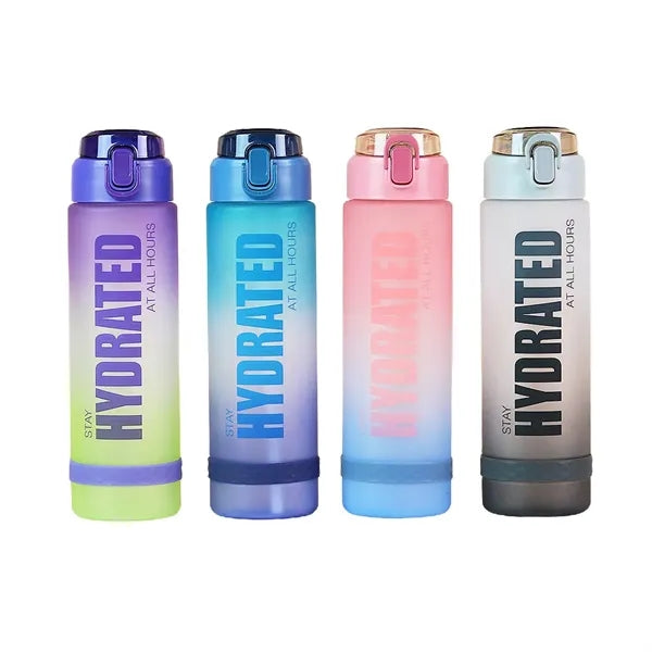 900ml Drinking Water Bottle with Times to Drink