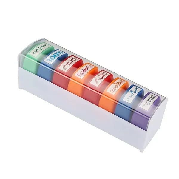 Teacher Stamps Set For Grading Classroom