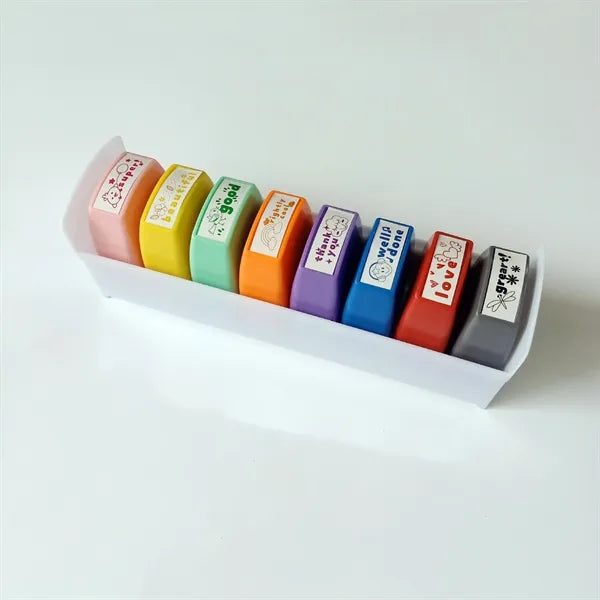Teacher Stamps Set For Grading Classroom