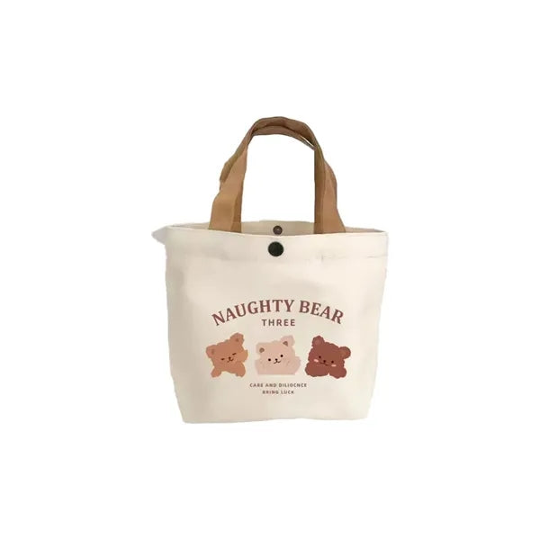 Small Versatile Handbag Lunch Box Bag Simple Tote
